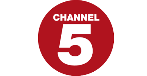 Channel 5 logo in red
