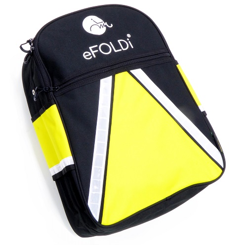 Reflective Backpack - Black or Silver, with over 150 sq. inches of  Reflective Tape - 360 Degrees - BRIGHT IDEAS - Reflective Gear & Lights