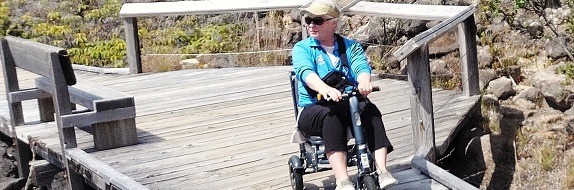 Person on an efoldi